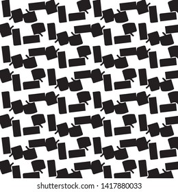 Halftone monochrome texture background. Abstract vintage black and white vector illustration Texture