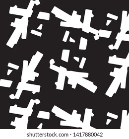 Halftone monochrome texture background. Abstract vintage black and white vector illustration Texture