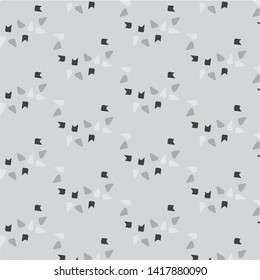 Halftone monochrome texture background. Abstract vintage black and white vector illustration Texture