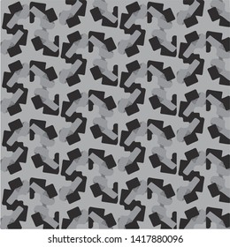 Halftone monochrome texture background. Abstract vintage black and white vector illustration Texture