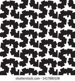 Halftone monochrome texture background. Abstract vintage black and white vector illustration Texture