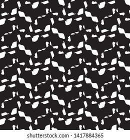Halftone monochrome texture background. Abstract vintage black and white vector illustration Texture