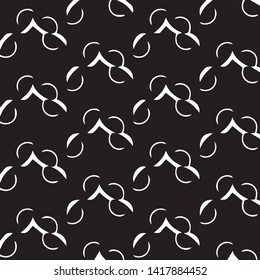 Halftone monochrome texture background. Abstract vintage black and white vector illustration Texture