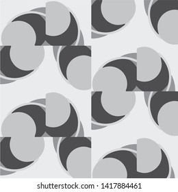Halftone monochrome texture background. Abstract vintage black and white vector illustration Texture