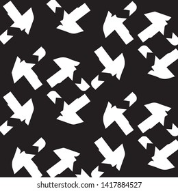 Halftone monochrome texture background. Abstract vintage black and white vector illustration Texture