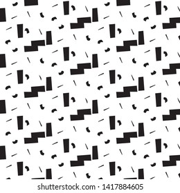 Halftone monochrome texture background. Abstract vintage black and white vector illustration Texture