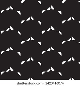 Halftone monochrome texture background. Abstract vintage black and white vector illustration Texture