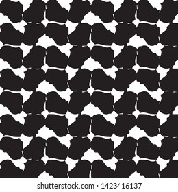Halftone monochrome texture background. Abstract vintage black and white vector illustration Texture