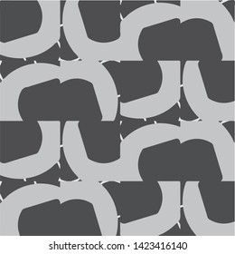 Halftone monochrome texture background. Abstract vintage black and white vector illustration Texture