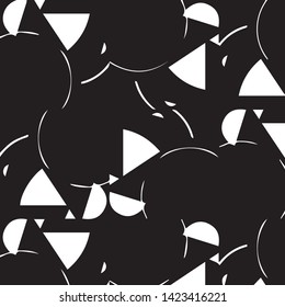 Halftone monochrome texture background. Abstract vintage black and white vector illustration Texture