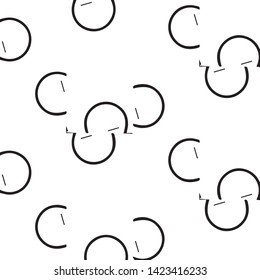 Halftone monochrome texture background. Abstract vintage black and white vector illustration Texture