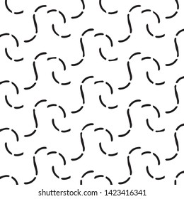 Halftone monochrome texture background. Abstract vintage black and white vector illustration Texture