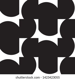 Halftone monochrome texture background. Abstract vintage black and white vector illustration Texture