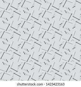Halftone monochrome texture background. Abstract vintage black and white vector illustration Texture