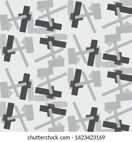Halftone monochrome texture background. Abstract vintage black and white vector illustration Texture