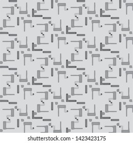 Halftone monochrome texture background. Abstract vintage black and white vector illustration Texture