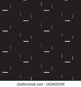 Halftone monochrome texture background. Abstract vintage black and white vector illustration Texture