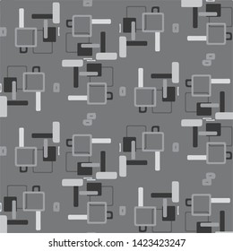 Halftone monochrome texture background. Abstract vintage black and white vector illustration Texture