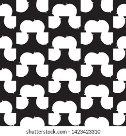 Halftone monochrome texture background. Abstract vintage black and white vector illustration Texture