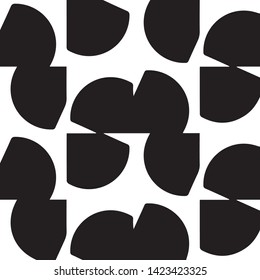 Halftone monochrome texture background. Abstract vintage black and white vector illustration Texture