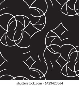 Halftone monochrome texture background. Abstract vintage black and white vector illustration Texture