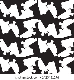 Halftone monochrome texture background. Abstract vintage black and white vector illustration Texture