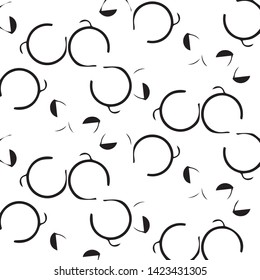 Halftone monochrome texture background. Abstract vintage black and white vector illustration Texture