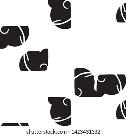 Halftone monochrome texture background. Abstract vintage black and white vector illustration Texture