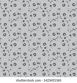 Halftone monochrome texture background. Abstract vintage black and white vector illustration Texture