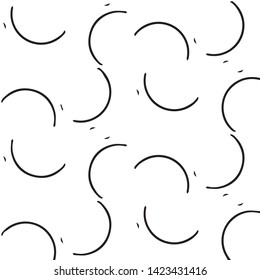 Halftone monochrome texture background. Abstract vintage black and white vector illustration Texture