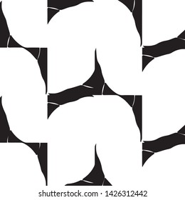 Halftone monochrome texture background. Abstract vintage black and white vector illustration Texture