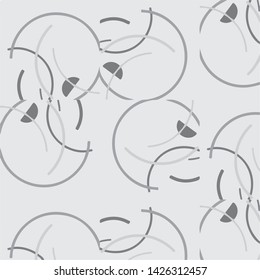Halftone monochrome texture background. Abstract vintage black and white vector illustration Texture