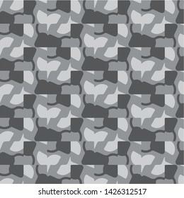 Halftone monochrome texture background. Abstract vintage black and white vector illustration Texture