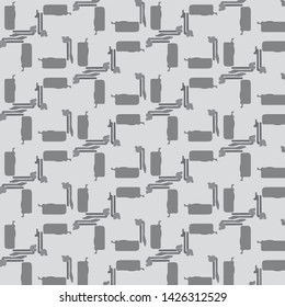 Halftone monochrome texture background. Abstract vintage black and white vector illustration Texture