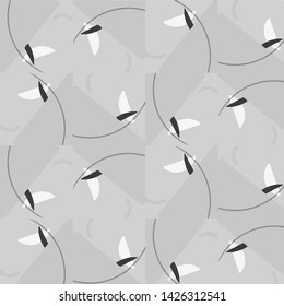 Halftone monochrome texture background. Abstract vintage black and white vector illustration Texture