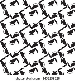 Halftone monochrome texture background. Abstract vintage black and white vector illustration Texture