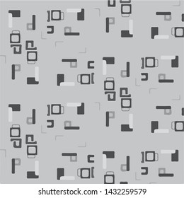 Halftone monochrome texture background. Abstract vintage black and white vector illustration Texture