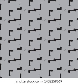 Halftone monochrome texture background. Abstract vintage black and white vector illustration Texture