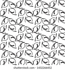 Halftone monochrome texture background. Abstract vintage black and white vector illustration Texture