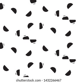Halftone monochrome texture background. Abstract vintage black and white vector illustration Texture