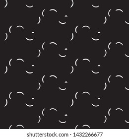 Halftone monochrome texture background. Abstract vintage black and white vector illustration Texture