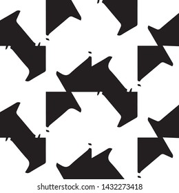 Halftone monochrome texture background. Abstract vintage black and white vector illustration Texture