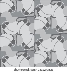 Halftone monochrome texture background. Abstract vintage black and white vector illustration Texture