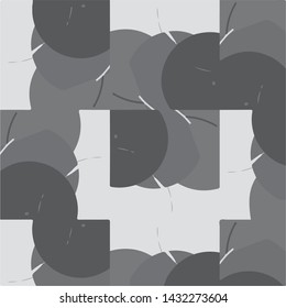 Halftone monochrome texture background. Abstract vintage black and white vector illustration Texture