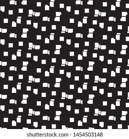 Halftone monochrome texture background. Abstract vintage black and white vector illustration Texture
