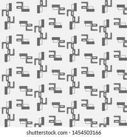 Halftone monochrome texture background. Abstract vintage black and white vector illustration Texture