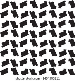 Halftone monochrome texture background. Abstract vintage black and white vector illustration Texture