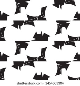 Halftone monochrome texture background. Abstract vintage black and white vector illustration Texture