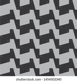 Halftone monochrome texture background. Abstract vintage black and white vector illustration Texture