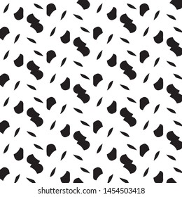 Halftone monochrome texture background. Abstract vintage black and white vector illustration Texture